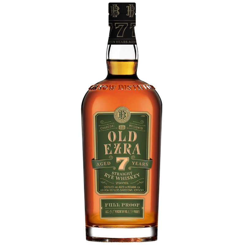 Ezra Brooks Old Ezra 7 Year Old Barrel Strength Kentucky Straight Rye Whiskey - ShopBourbon.com