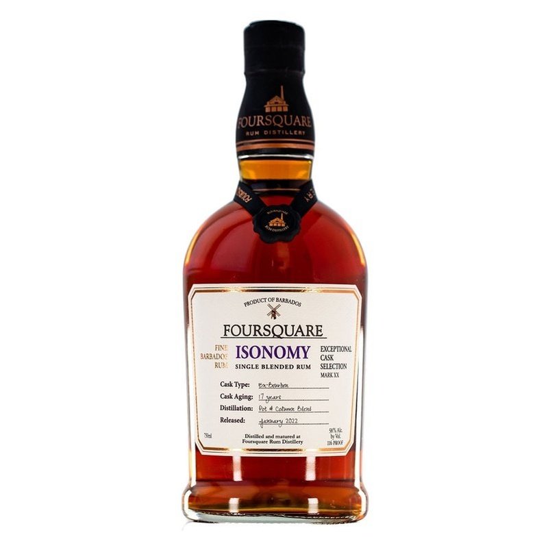 Foursquare 17 Year Old Mark XX 'Isonomy' Single Blended Rum - ShopBourbon.com