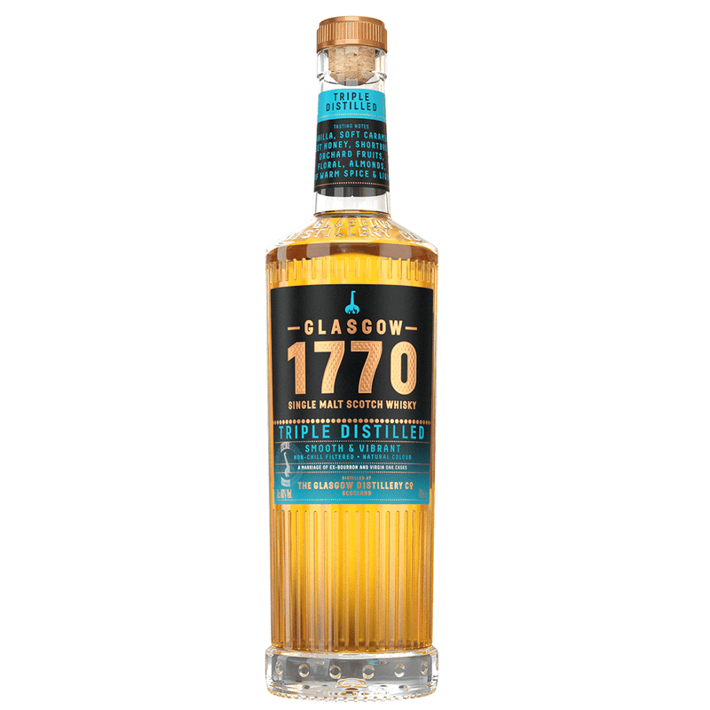 Glasgow 1770 Triple Distilled Single Malt Scotch Whisky - ShopBourbon.com