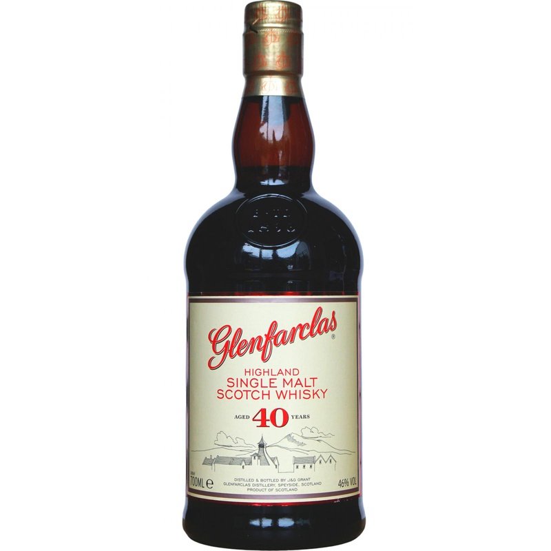 Glenfarclas 40 Year Old Highland Single Malt Scotch Whisky - ShopBourbon.com