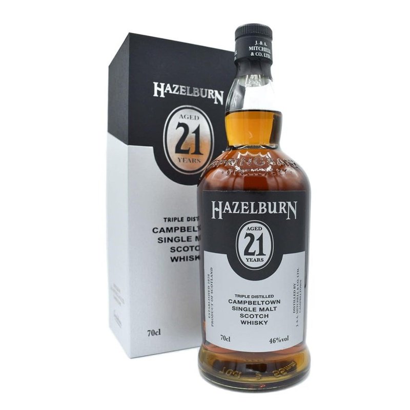 Hazelburn 21 Year Old Campbeltown Single Malt Scotch Whisky - ShopBourbon.com