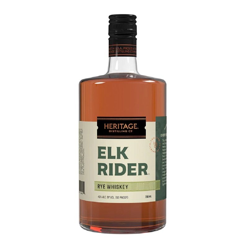 Heritage Distilling 'Elk Rider' Rye Whiskey - ShopBourbon.com