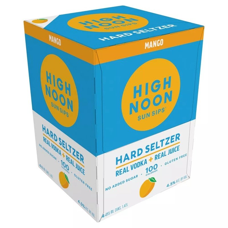 High Noon Mango Hard Seltzer 4-Pack - ShopBourbon.com