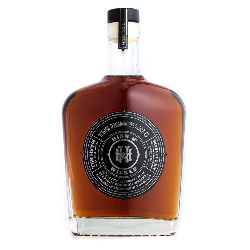 High n' Wicked 'The Honorable' 12 Year Old Straight Bourbon Whiskey - ShopBourbon.com