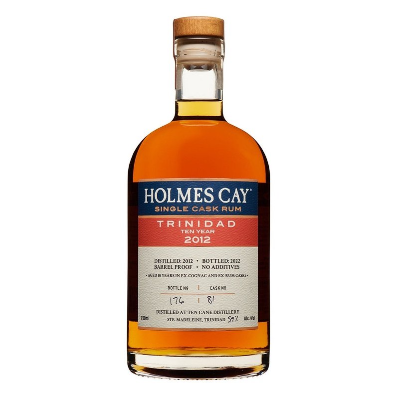 Holmes Cay Trinidad 10 Year Old 2012 Single Cask Rum - ShopBourbon.com