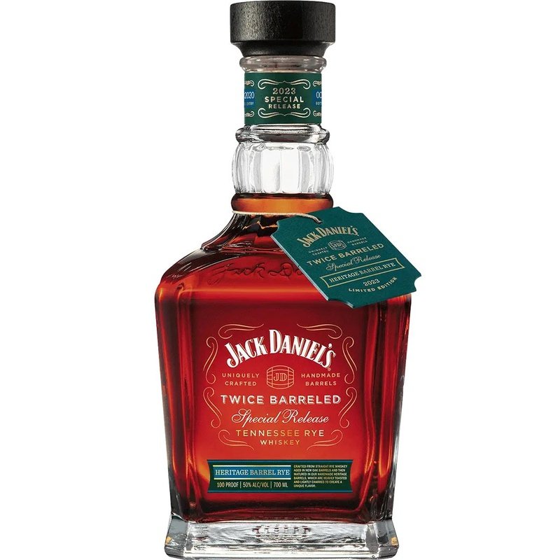 Jack Daniel's Twice Barreled Special Release Heritage Barrel Rye Whiskey - ShopBourbon.com