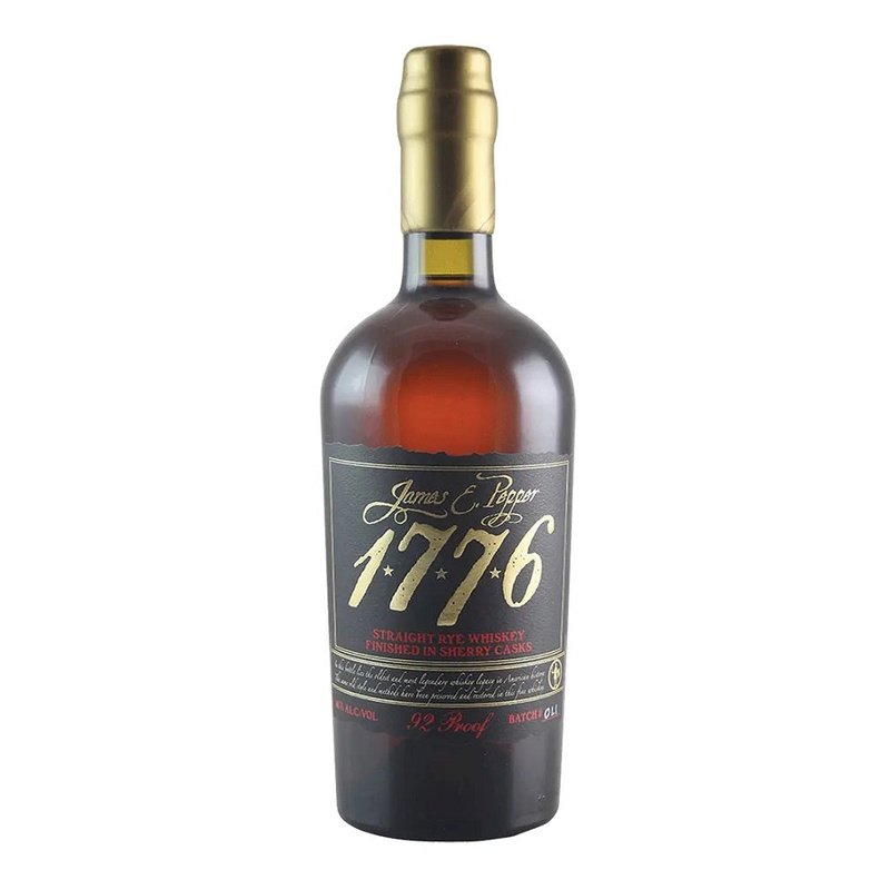 James E. Pepper 1776 Sherry Casks Finished Straight Rye Whiskey - ShopBourbon.com