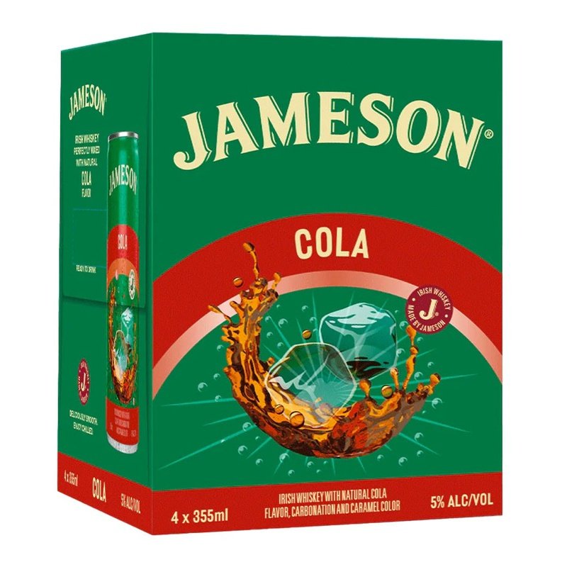 Jameson 'Cola' Canned Cocktail 4-Pack - ShopBourbon.com