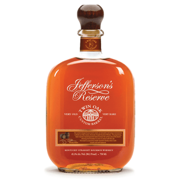 Jefferson's Reserve Twin Oak Custom Barrel Kentucky Straight Bourbon Whiskey - ShopBourbon.com
