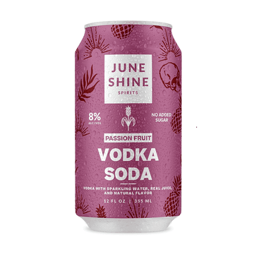 JuneShine Passion Fruit Vodka Soda 4-Pack Cocktail - ShopBourbon.com