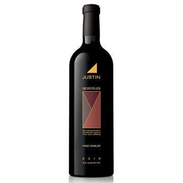 Justin Isosceles Paso Robles Red Wine 2018 - ShopBourbon.com