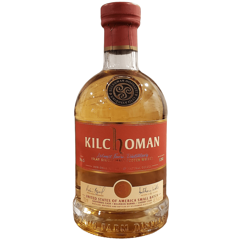Kilchoman USA Small Batch Release No.5 Islay Single Malt Scotch Whisky - ShopBourbon.com