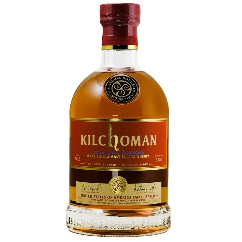 Kilchoman USA Small Batch Release No.8 Islay Single Malt Scotch Whisky - ShopBourbon.com