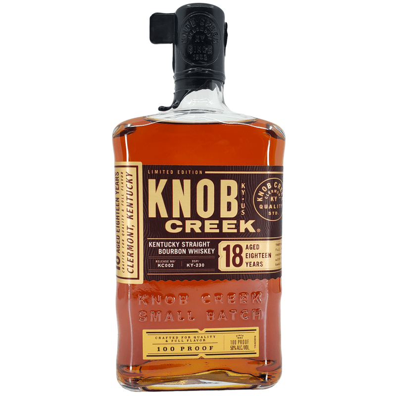 Knob Creek 18 Year Old Kentucky Straight Bourbon Whiskey - ShopBourbon.com