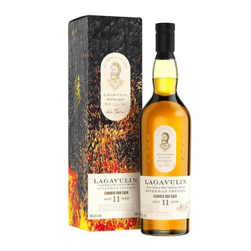 Lagavulin 11 Year Old 'Offerman Edition' Charred Oak Cask Islay Single Malt Scotch Whisky - ShopBourbon.com