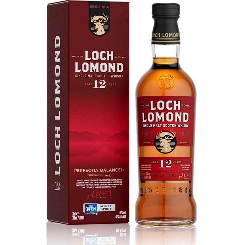 Loch Lomond 12 Year Old Single Malt Scotch Whisky Gift Box - ShopBourbon.com