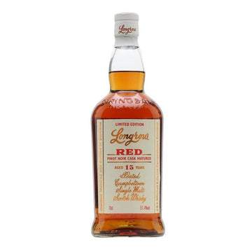 Longrow 'Red' 15 Year Old Pinot Noir Cask Matured Peated Campbeltown Single Malt Scotch Whisky - ShopBourbon.com