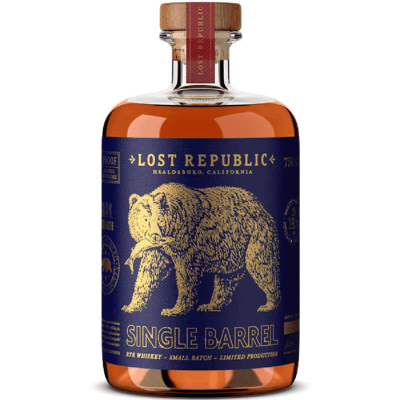 Lost Republic Single Barrel Rye Whiskey - ShopBourbon.com