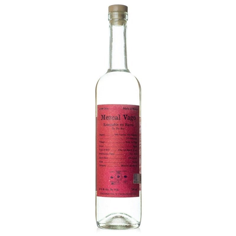 Mezcal Vago Ensamble Destilado en Barro by Tio Rey - ShopBourbon.com