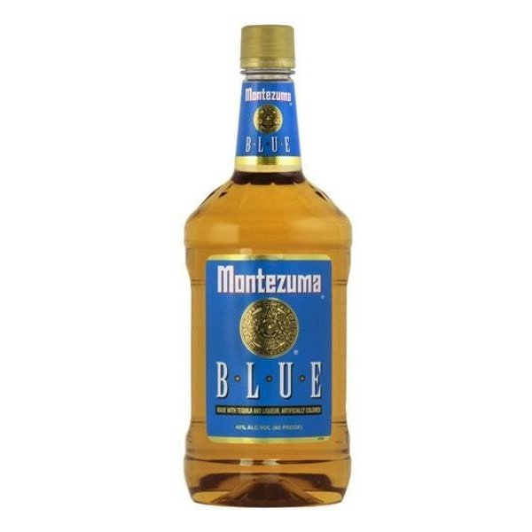 Montezuma Blue Tequila Liter - ShopBourbon.com