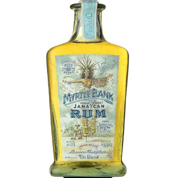 Myrtle Bank 10 Year Old 'Shannon Mustiphers' Jamaican Rum - ShopBourbon.com