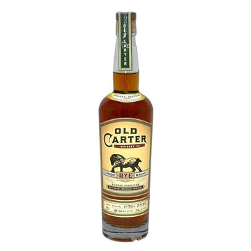 Old Carter Straight Rye Whiskey Batch No. 10 - ShopBourbon.com