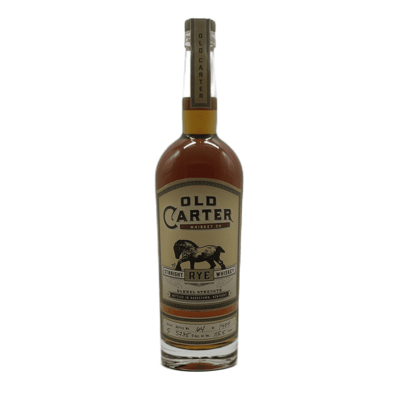 Old Carter Straight Rye Whiskey Batch No. 5 - ShopBourbon.com