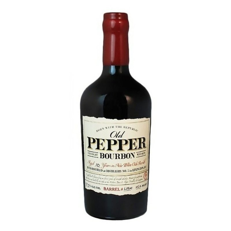 Old Pepper 10 Year Old Single Barrel Bourbon - ShopBourbon.com