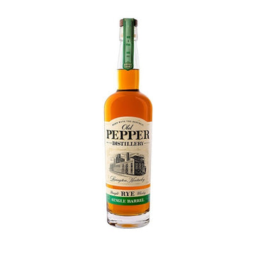 Old Pepper Single Barrel Kentucky Straight Rye Whiskey - ShopBourbon.com