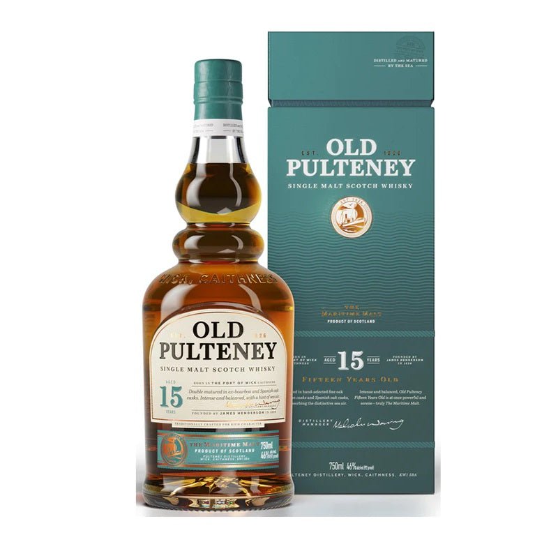 Old Pulteney 15 Year Old Single Malt Scotch Whisky - ShopBourbon.com