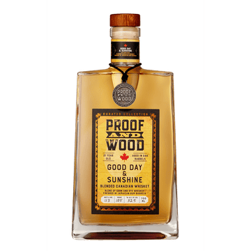 Proof and Wood Good Day & Sunshine 21 Year Old Whiskey - ShopBourbon.com