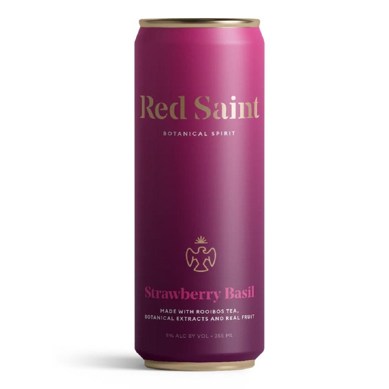 Red Saint Strawberry Basil Botanical Spirit 4-Pack - ShopBourbon.com