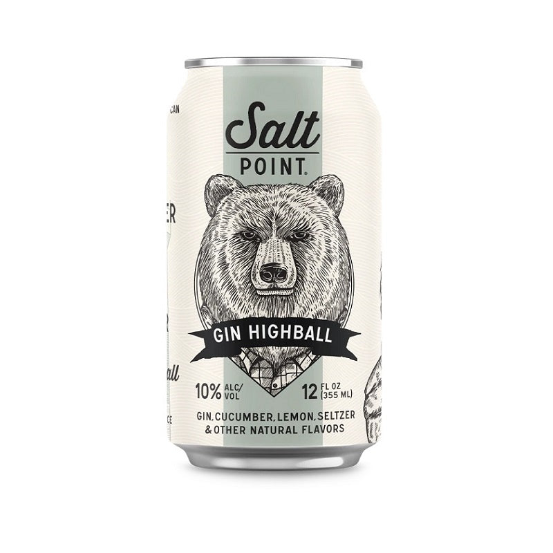 Salt Point Gin Highball Canned Cocktail 4-Pack - ShopBourbon.com