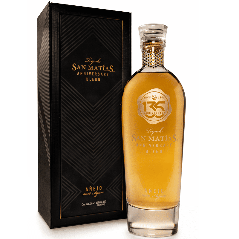 San Matías 135 Anniversary Blend Anejo Tequila - ShopBourbon.com