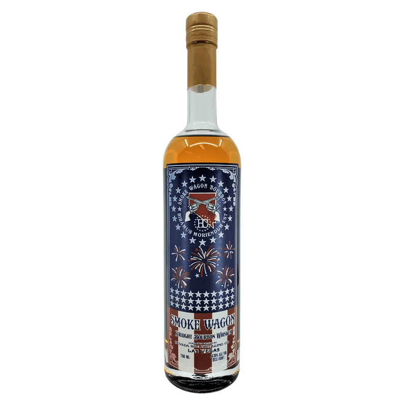 Smoke Wagon 4th July Edition Straight Bourbon Whiskey - ShopBourbon.com