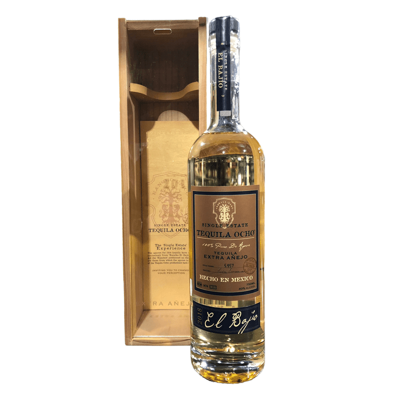 Tequila Ocho Extra Anejo El Bajio Single Estate 2019 - ShopBourbon.com