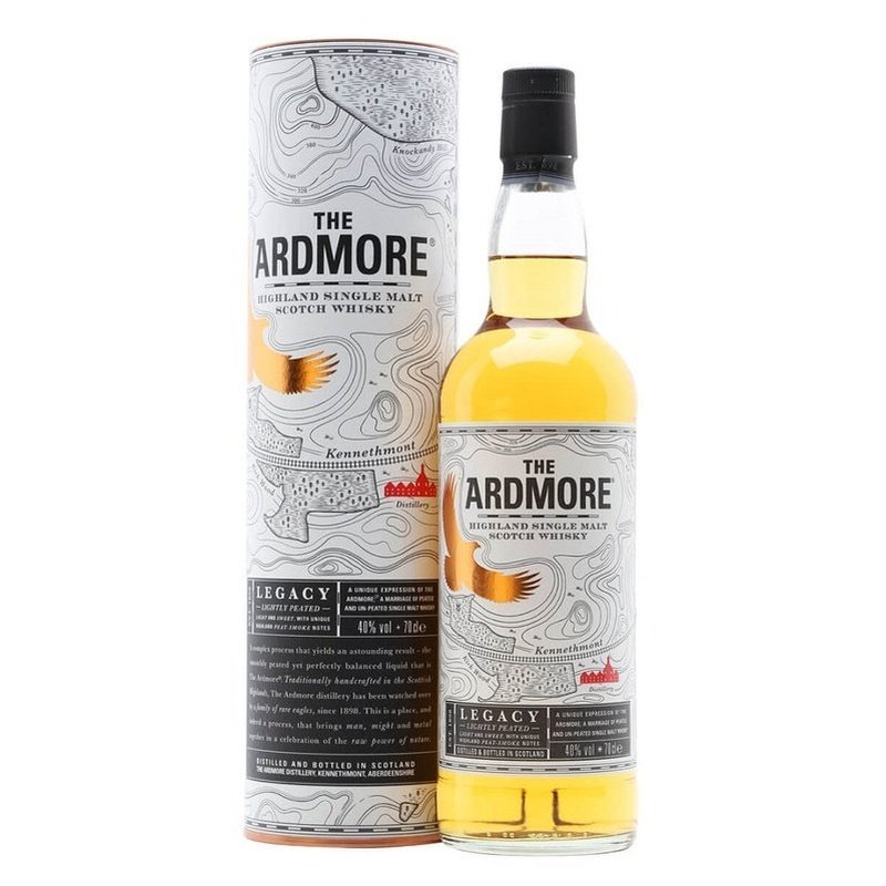 The Ardmore 'Legacy' Lightly Peated Highland Single Malt Scotch Whisky - ShopBourbon.com