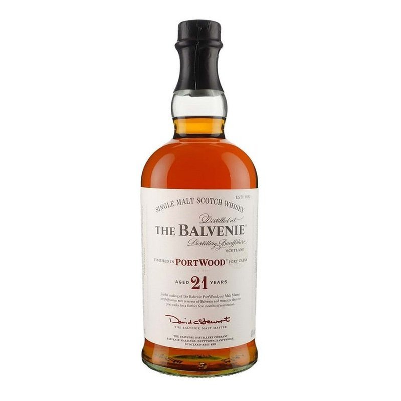 The Balvenie 21 Year Old PortWood Single Malt Scotch Whisky - ShopBourbon.com