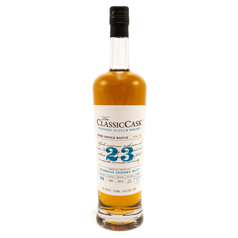 The Classic Cask 23 Year Old Rare Single Batch Oloroso Sherry Butt Blended Scotch Whisky - ShopBourbon.com
