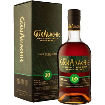 The GlenAllachie 10 Year Old Batch 8 Cask Strength Speyside Single Malt Scotch Whisky - ShopBourbon.com