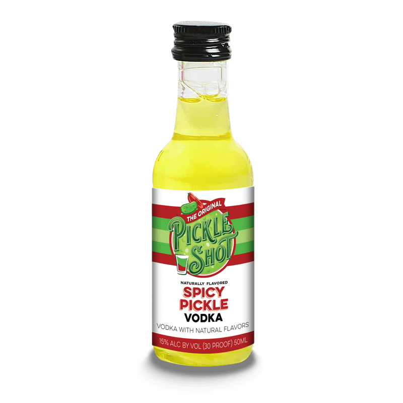 The Original Pickle Shot Spicy Pickle Vodka 50ml - ShopBourbon.com