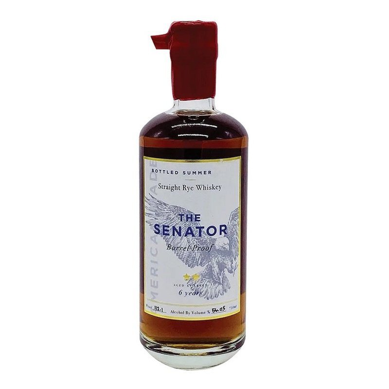 The Senator 6 Years Old Barrel Proof Straight Rye Whiskey - ShopBourbon.com