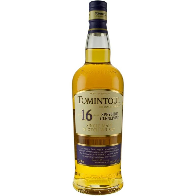 Tomintoul 16 Year Old Speyside Single Malt Scotch Whisky - ShopBourbon.com