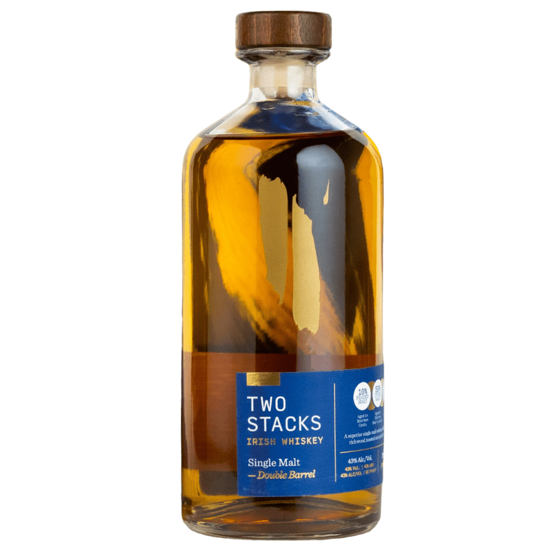 Two Stacks Double Barrel Single Malt Irish Whiskey - ShopBourbon.com