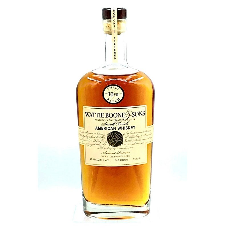 Wattie Boone & Sons 10 Year Old Small Batch American Whiskey - ShopBourbon.com