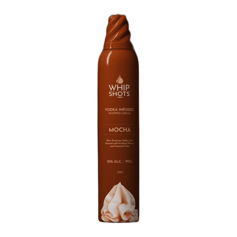 Whipshots Mocha Vodka Infused Whipped Cream 200ml - ShopBourbon.com