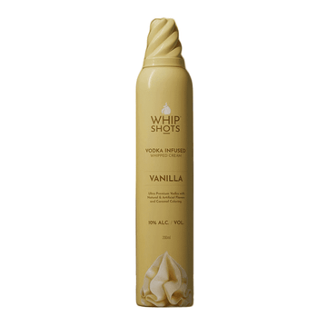 Whipshots Vanilla Vodka Infused Whipped Cream 200ml - ShopBourbon.com