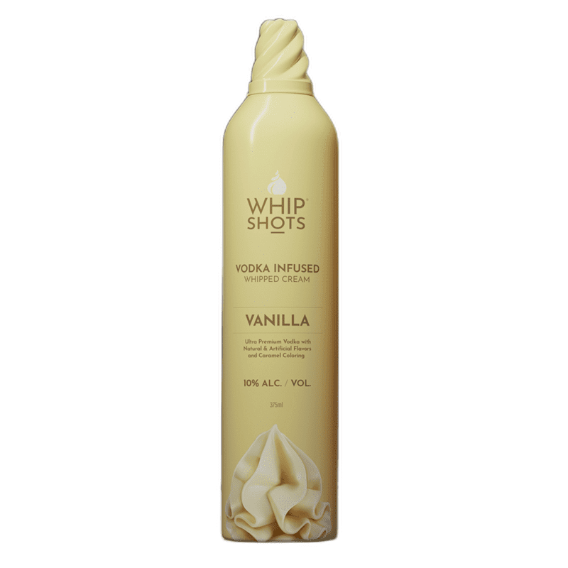 Whipshots Vanilla Vodka Infused Whipped Cream 375ml - ShopBourbon.com