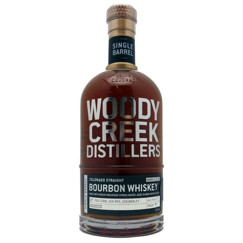 Woody Creek Distillers Single Barrel Colorado Straight Rye Whiskey - ShopBourbon.com